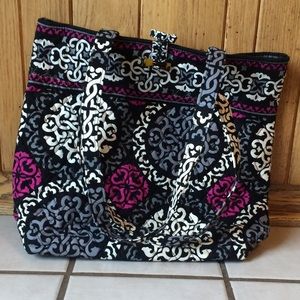 Vera Bradley tote bag.